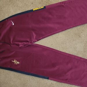Nike Maroon Cavaliers Sweatpants with Logo